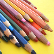 Large Colored Pencils / The Art Studio's Favorite Materials / The Eric Carle Museum of Picture Book Art
