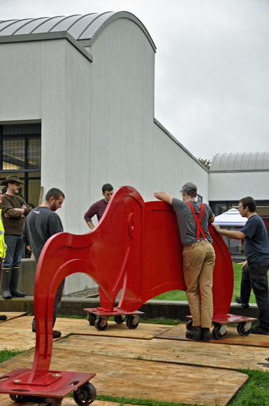 The Red Elephant at The Eric Carle Museum of Picture Book Art