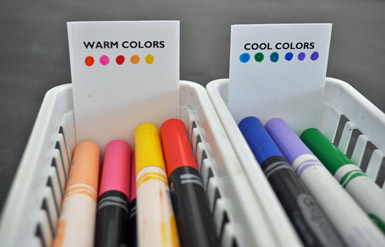 Cool and Warm markers
