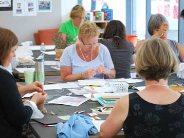 Thread and Paper workshop- The Eric Carle Museum