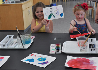 Watercolor with Words/ Special Sunday at The Eric Carle Museum Art Studio