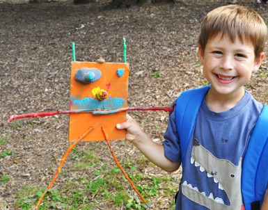 Making Nature Faces | Carle Museum