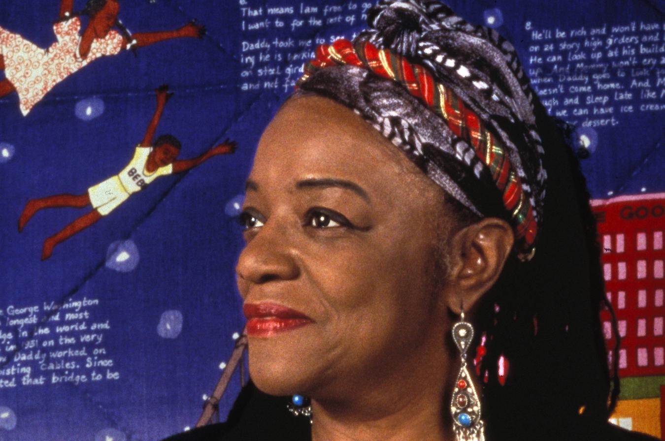 headshot of faith ringgold