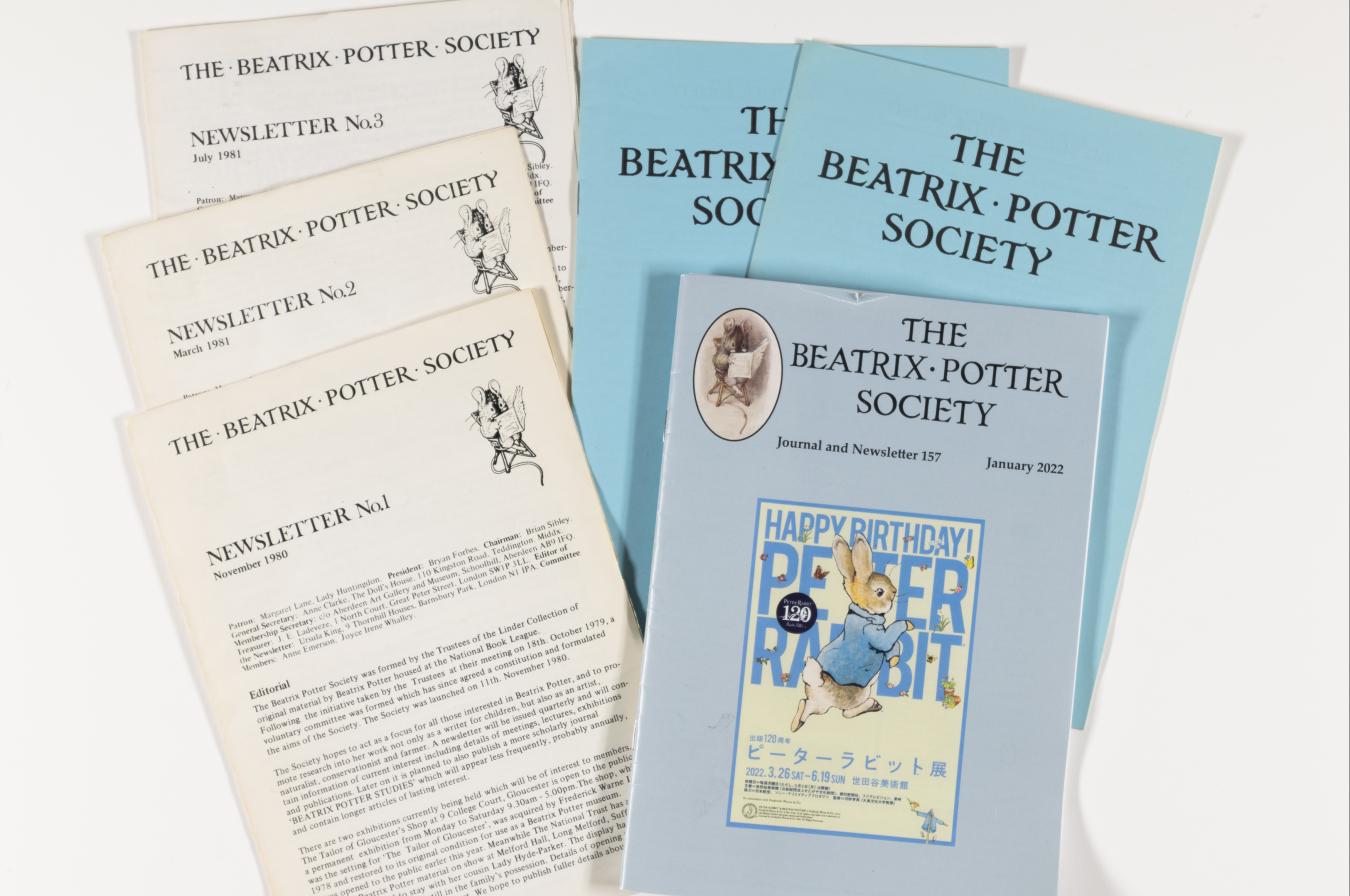 Assortment of Beatrix Potter Society Newsletters