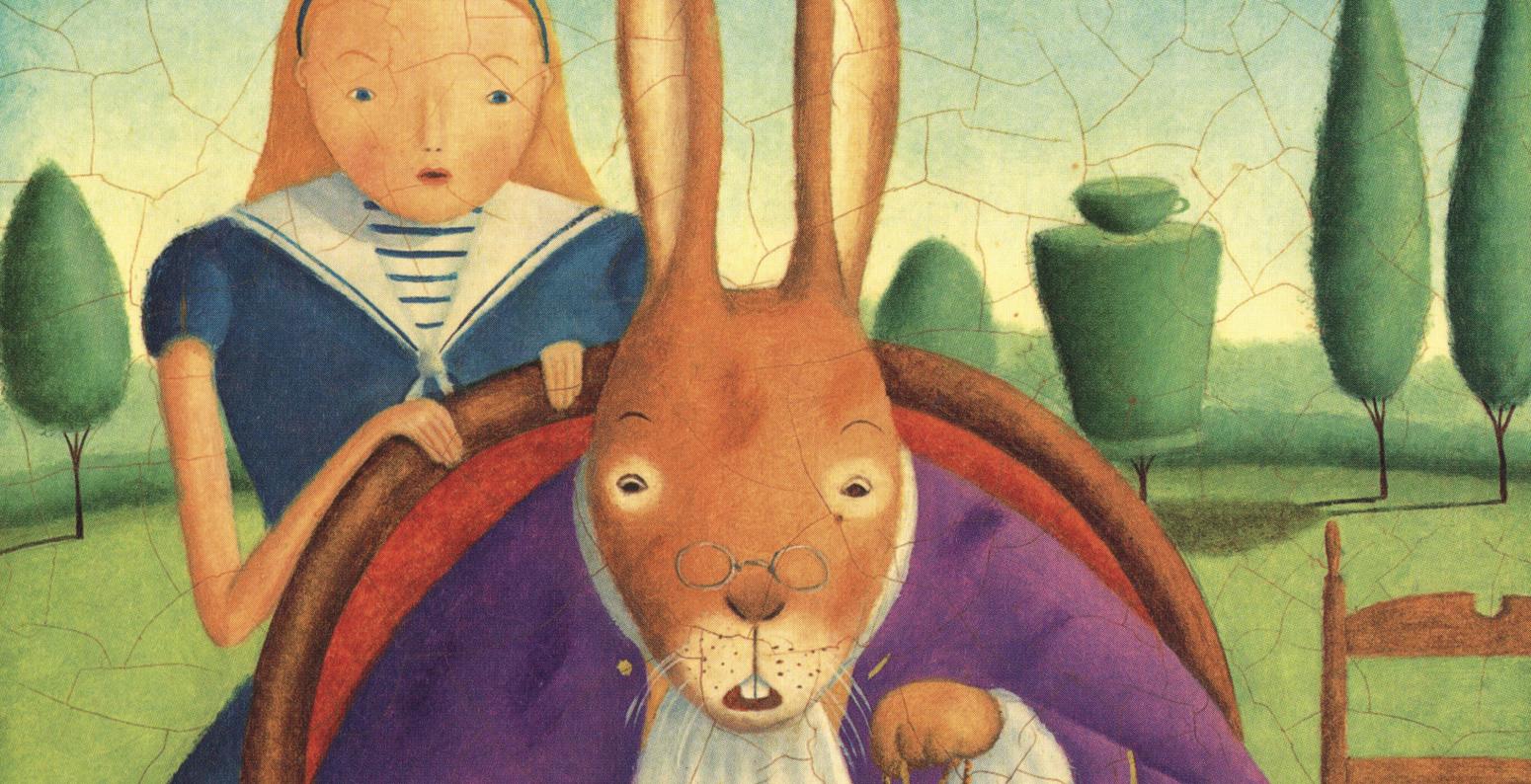 Illustration of Alice and Rabbit