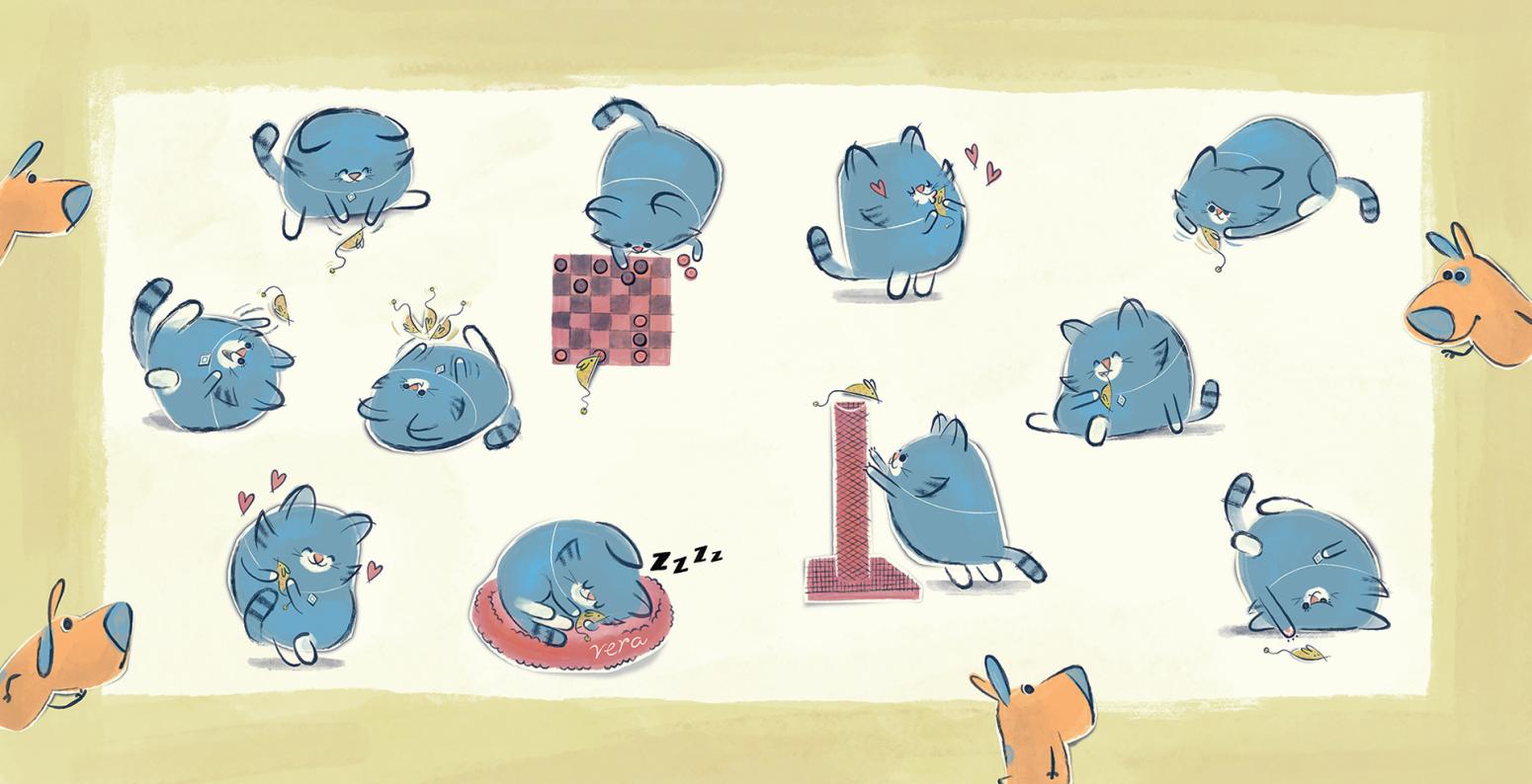 Illustration from Catnip Mouse by AJ Smith