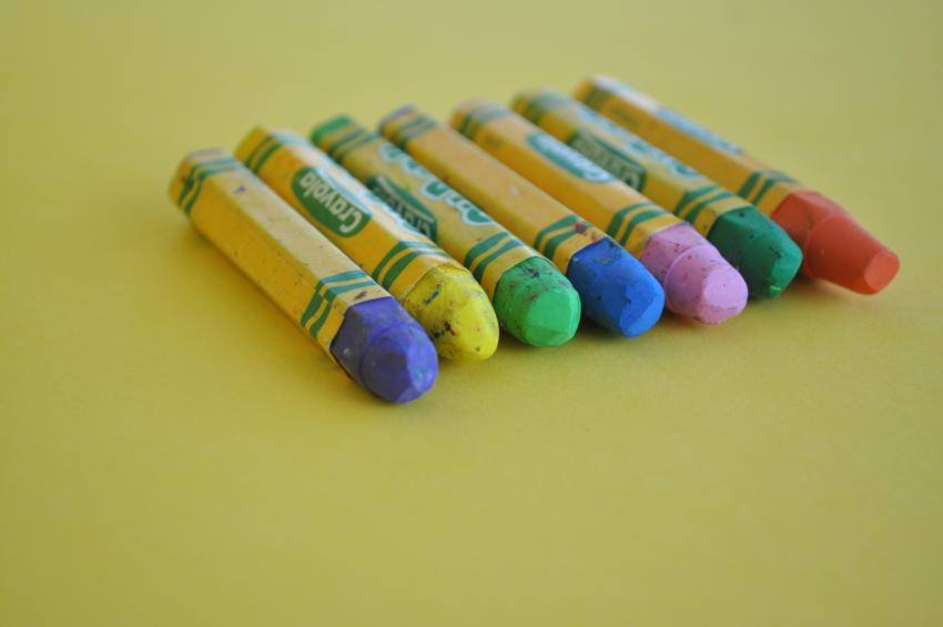 Oil Pastels in a variety of colors.