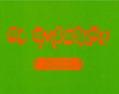 Green book cover featuring the title "Ed Emberley" in big orange letters.