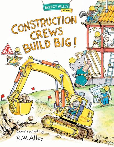 Illustration of a bulldozer at work