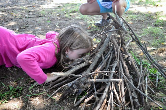 Andy Goldsworthy Inspired Art