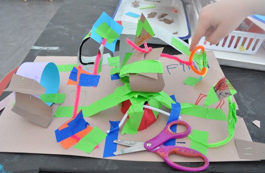 paper rollercoaster