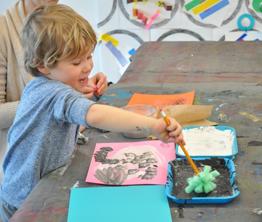 Silly Texture Paint Brushes | Making Art With Children | The Eric Carle Museum of Picture Book Art
