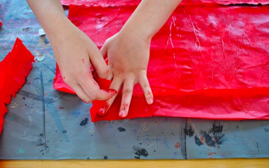 Brown Bear Turns 50: Picture Book Endpapers Display Wall | Making Art With Children | The Eric Carle Museum of Picture Book Art