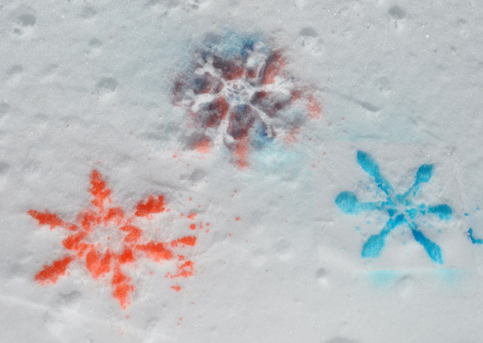 Snowy Day Stencils- The Eric Carle Museum Studio Blog